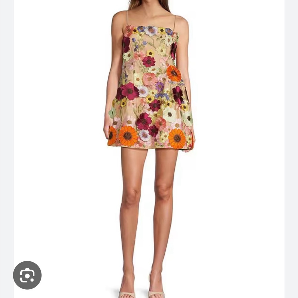 ANTONIO MELANI Floral Mini Dress - Multicolor